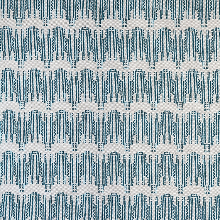 Fayce Textiles - Empire Blue Linen