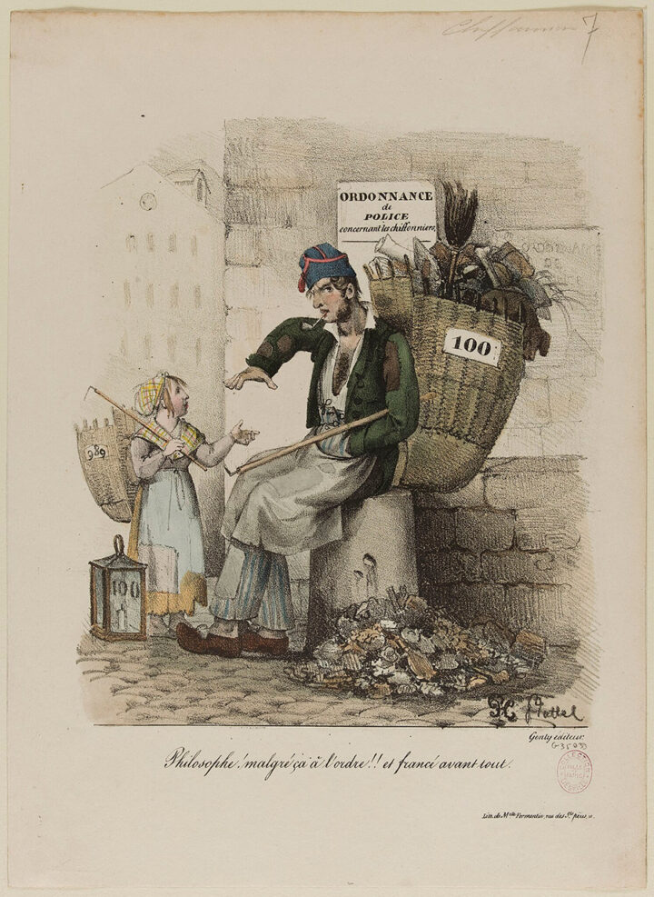Ordonnance de Police concernant les Chiffonniers par Henri-Daniel Plattel, 1802