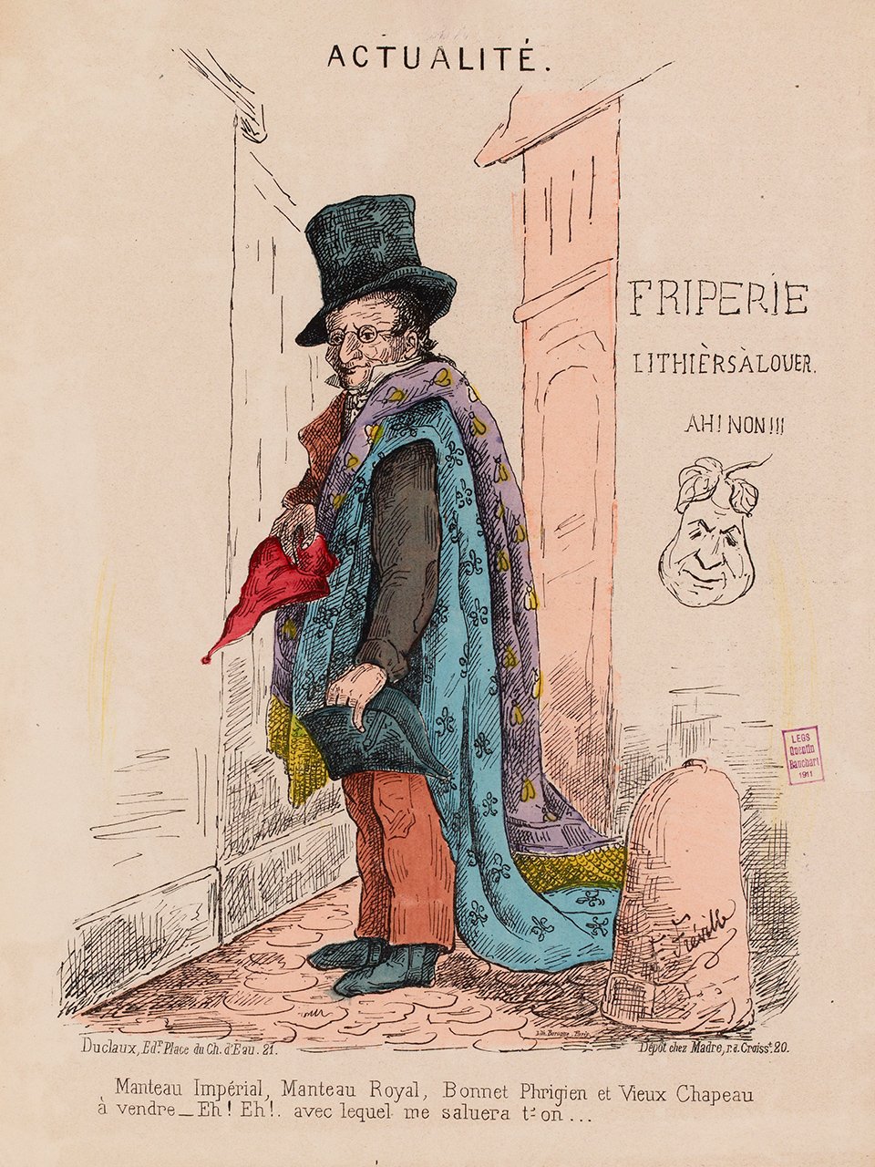 Estampe, F. Freville, 1911 @Musée Carnavalet
