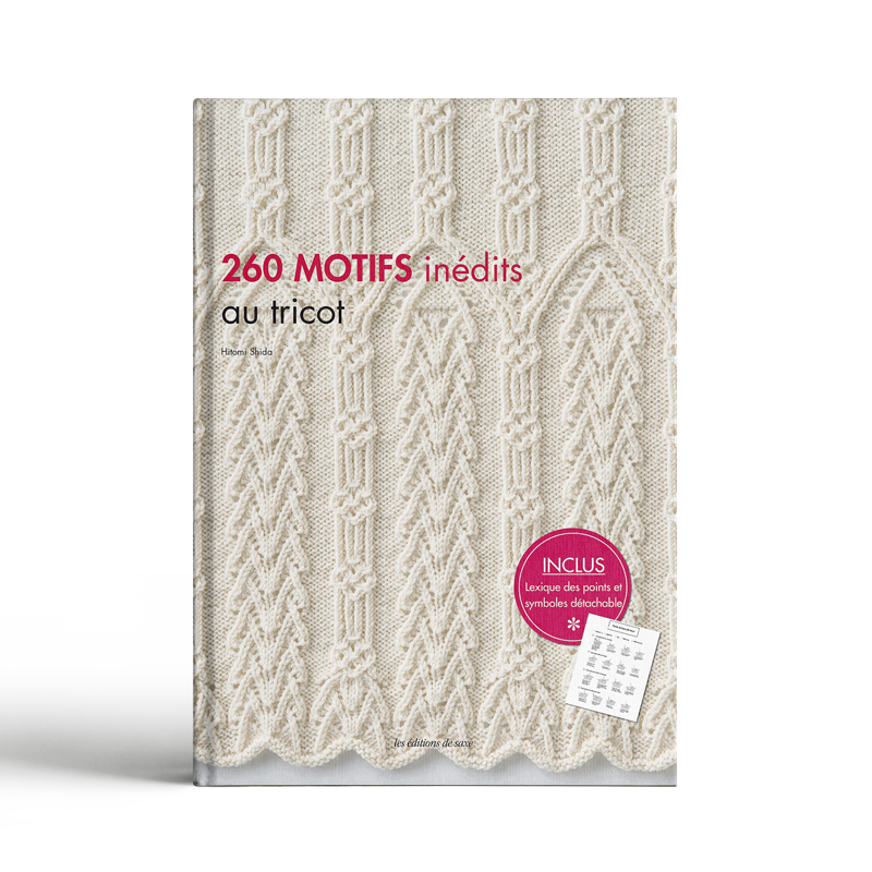 260 motifs inédits au tricot