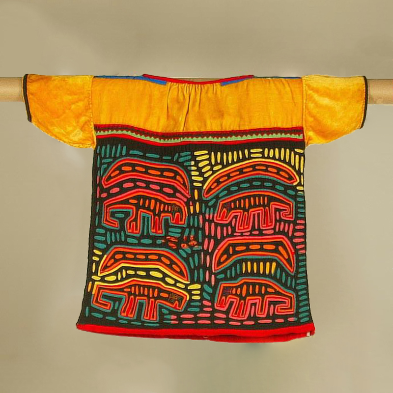 Blouse mola, peuple Guna, 1962
@Museum of World Culture, Suède