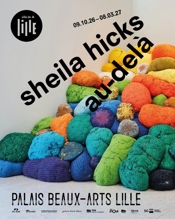 Agenda - Exposition - Sheila Hicks - Au delà - Palais des Beaux-Arts de Lille - Oct 2026